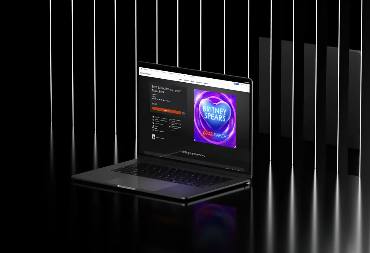 Beat Saber Britney Spears pack