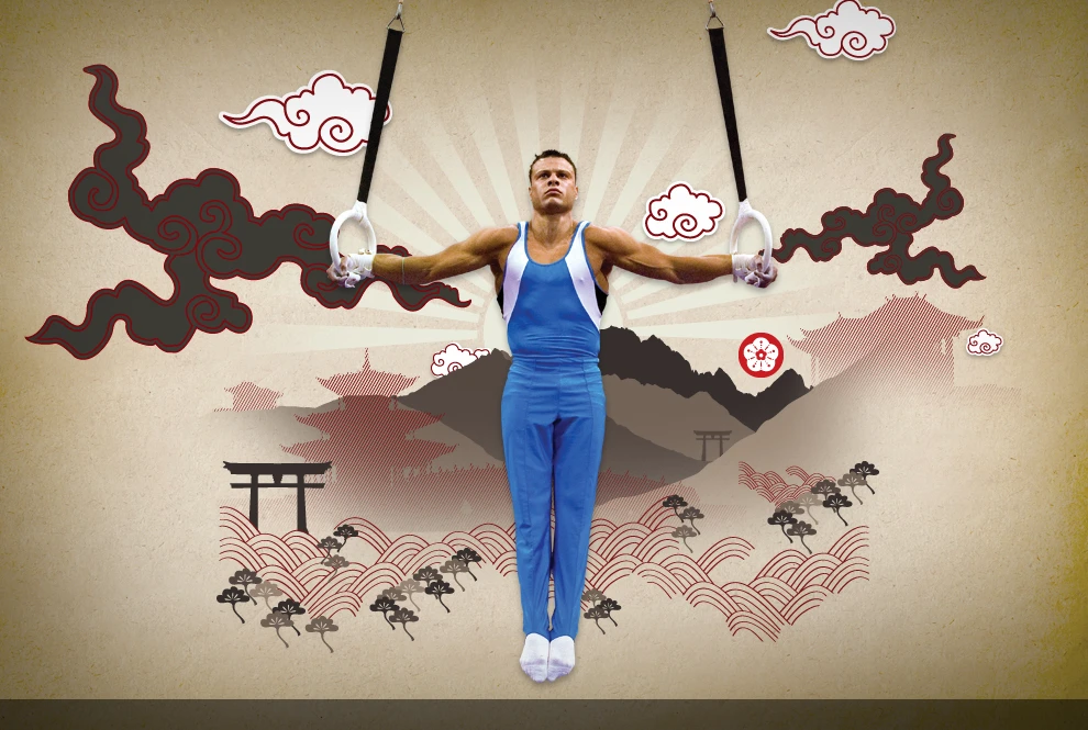 ESPN gymnastics rings coverage