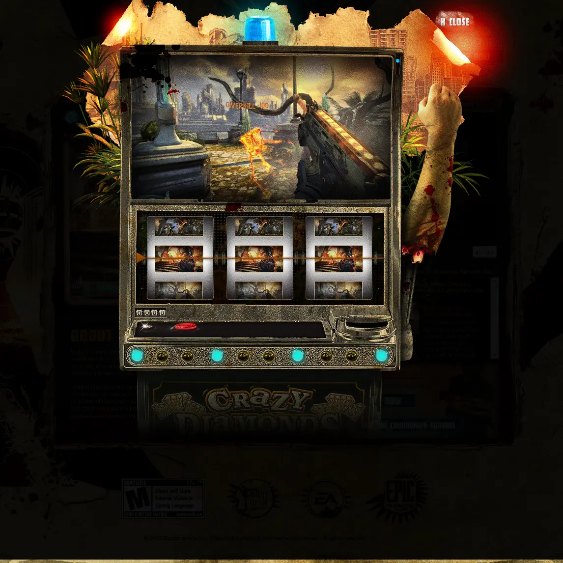 Gaming campaign projects: Bulletstorm, EA Alice Madness Returns, and Kaijudo