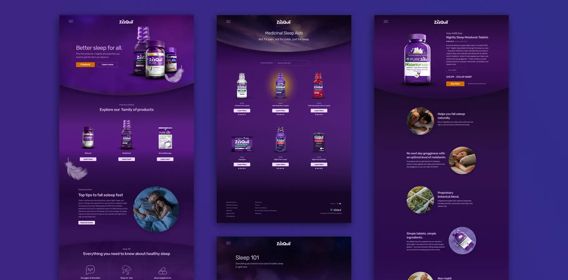 ZzzQuil soundscape mixer